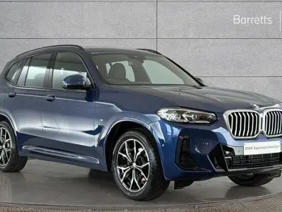 Used BMW X3 M Sport 181 HP (133 kW) 2023 Blue SUV