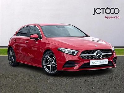 Used Mercedes A200 AMG Line Premium 161 HP (118 kW) 2020 Red Hatchback