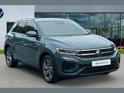 Usado VW T-Roc Cabriolet R-line 147 HP (108 kW) 2025 Azul SUV
