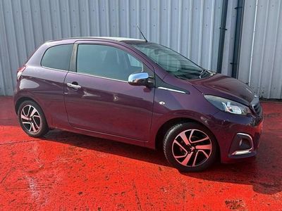 Used Peugeot 108 Allure 82 HP (60 kW) 2014 Mauve/purple Hatchback