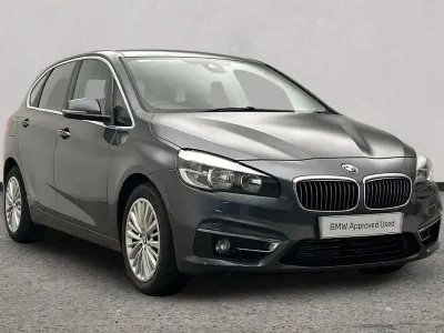 Used BMW 216 Active Tourer Luxury Line 114 HP (83 kW) 2017 Grey MPV