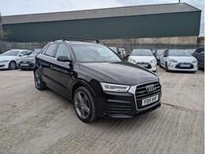 Begagnad Audi Q3 S-line plus 184 HK (135 kW) 2015 Svart SUV