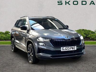Used Skoda Karoq SportLine 150 HP (110 kW) 2023 Grey SUV