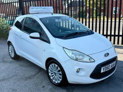 Used Ford Ka Zetec 69 HP (50 kW) 2010 White Hatchback