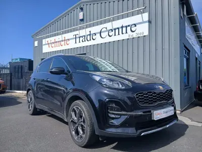 Used Kia Sportage GT-Line 174 HP (127 kW) 2018 Black SUV