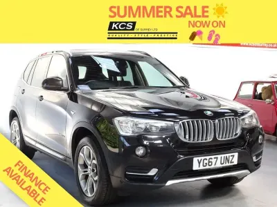 Used BMW X3 xLine 190 HP (139 kW) 2017 Black SUV
