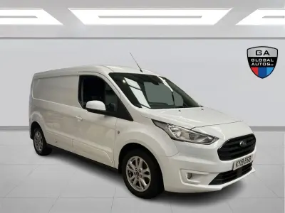 Begagnad Ford Transit Connect Limited 120 HK (88 kW) 2019 Vit Minibuss