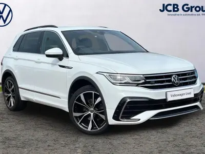 Used VW Tiguan R-line 150 HP (110 kW) 2022 White SUV