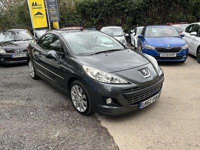 Used Peugeot 207 CC Allure 120 HP (88 kW) 2012 Grey Cabriolet