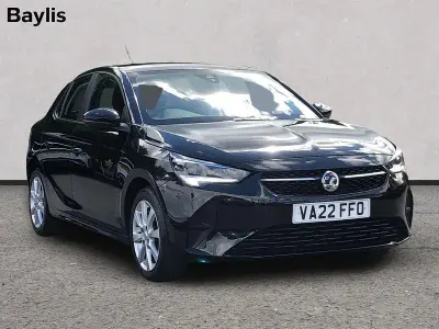 Used Vauxhall Corsa Design Edition 2022 Black Hatchback