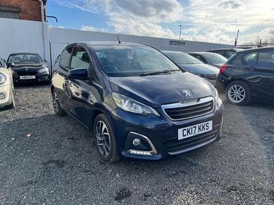 Used Peugeot 108 Allure 2017 Blue Hatchback