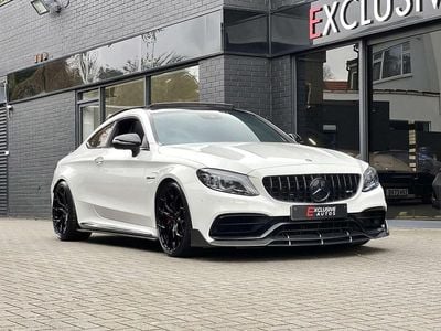 White Used 2019 Mercedes C63S AMG Premium Plus Coupe | £48,950 (Fair price)