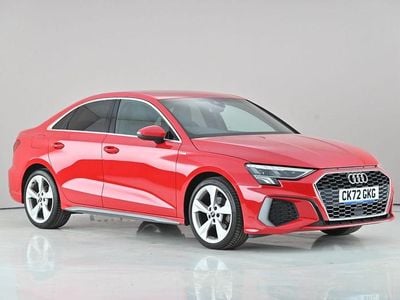 Used Audi A3 S-Line 2022 Red Sedan
