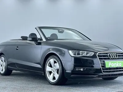 Used Audi A3 Cabriolet Sport 150 HP (110 kW) 2016 Black Cabriolet