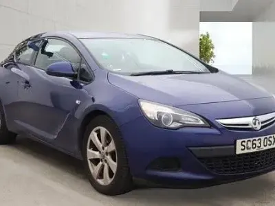 Used Vauxhall Astra GTC Sport 2014 Blue Hatchback