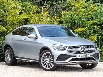 Used Mercedes GLC220 AMG Line Premium 194 HP (142 kW) 2022 Silver SUV