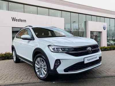 Used VW Taigo Match 95 HP (69 kW) 2025 White SUV