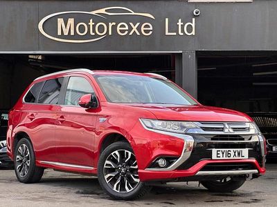 Used Mitsubishi Outlander P-HEV 2016 Red Estate