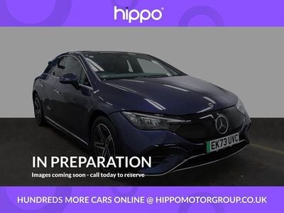 Blue Used 2023 Mercedes EQE300 AMG line Sedan | £35,920 (Fair price)
