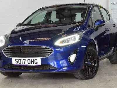 Used Ford Fiesta Zetec 83 HP (61 kW) 2017 Blue Hatchback