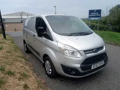 Used Ford Transit Custom Trend 105 HP (77 kW) 2017 Silver Van