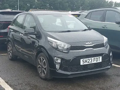 Used Kia Picanto 66 HP (48 kW) 2023 Black Hatchback