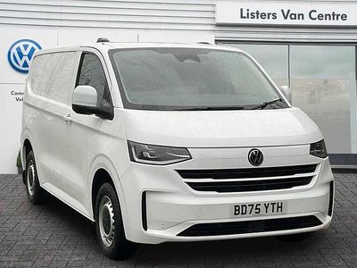 White New 2025 VW Transporter Van | £29,999 (A bit pricey)