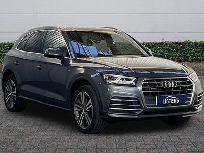Grey Used 2018 Audi Q5 S-Line SUV | £17,490 (Fair price)