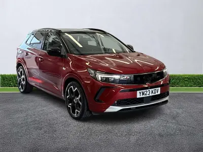 Used Vauxhall Grandland X Ultimate 130 HP (95 kW) 2023 Red SUV