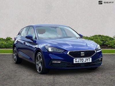 Used Seat Leon SE Dynamic 113 HP (83 kW) 2020 Blue Hatchback