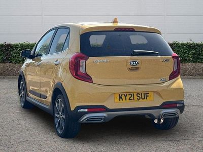 Used Kia Picanto X-Line 67 HP (49 kW) 2021 Yellow Hatchback