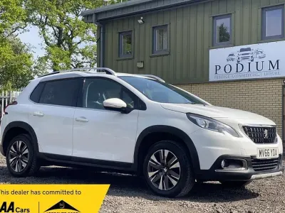 Used Peugeot 2008 Allure 82 HP (60 kW) 2016 White SUV