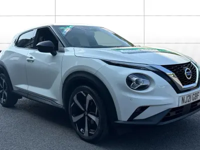Used Nissan Juke Tekna 114 HP (83 kW) 2021 White SUV