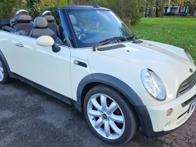 Used Mini Cooper Cabriolet 115 HP (84 kW) 2007 White Cabriolet