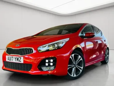 Używany Kia Ceed GT-Line 2017 Czerwony Hatchback