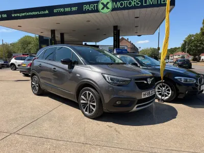 Used Vauxhall Crossland X Elite 130 HP (95 kW) 2019 Grey SUV