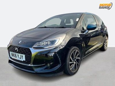 Black Used 2016 DS Automobiles DS3 Prestige Hatchback | £4,895 (Fair price)