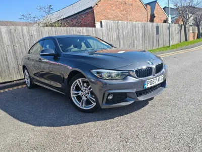 Usado BMW 420 M Sport 2017 Cinzento Coupé