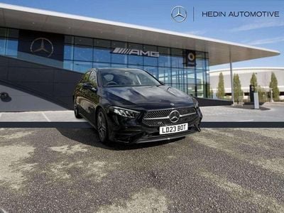 Used Mercedes A200 AMG Line Premium 163 HP (119 kW) 2023 Black Hatchback