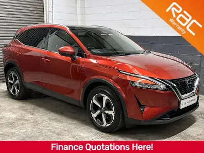 Used Nissan Qashqai N-Connecta 2023 Red SUV