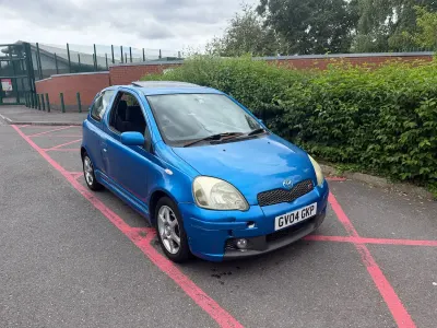 Used Toyota Yaris Sport 150 HP (110 kW) 2004 Blue Hatchback