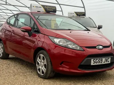 Used Ford Fiesta Style 82 HP (60 kW) 2009 Red Hatchback