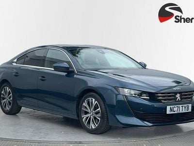 Used Peugeot 508 Allure 225 HP (165 kW) 2021 Blue Hatchback