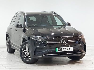 Black Used 2022 Mercedes EQB350 AMG line SUV | £27,998 (Fair price)