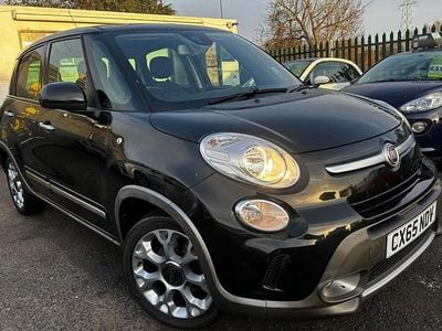 Used Fiat 500L Trekking 85 HP (62 kW) 2015 Black MPV