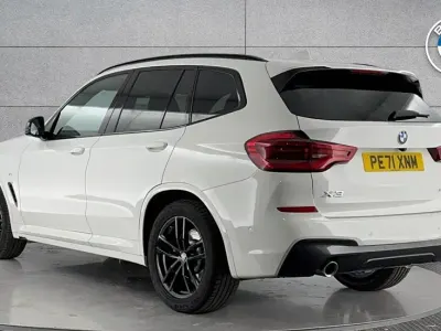 Used BMW X3 M Sport 187 HP (137 kW) 2021 White SUV