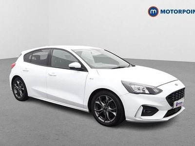 White Used 2019 Ford Focus ST-Line Hatchback | £12,549 (Fair price)