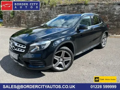 Used Mercedes GLA200 AMG line 136 HP (100 kW) 2017 Black SUV