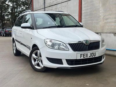 White Used 2011 Skoda Fabia SE Estate | £2,500 (Fair price)