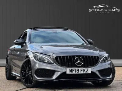 Used Mercedes C43 AMG Premium 367 HP (269 kW) 2018 Grey Coupe